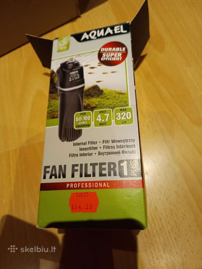 Filtras Akvariumui Fan Filter 1plus