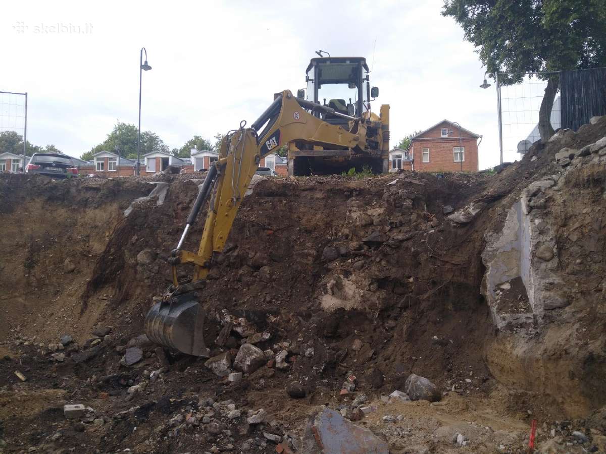 Ekskavatoriaus krautuvo nuoma (Cat 444f2) Molėtai - nuotraukos Nr. 17