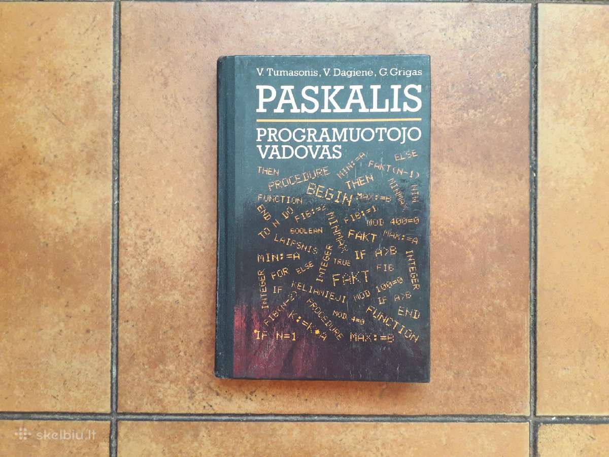"Paskalis. Programuotojo vadovas" 1990 metai - nuotraukos Nr. 2