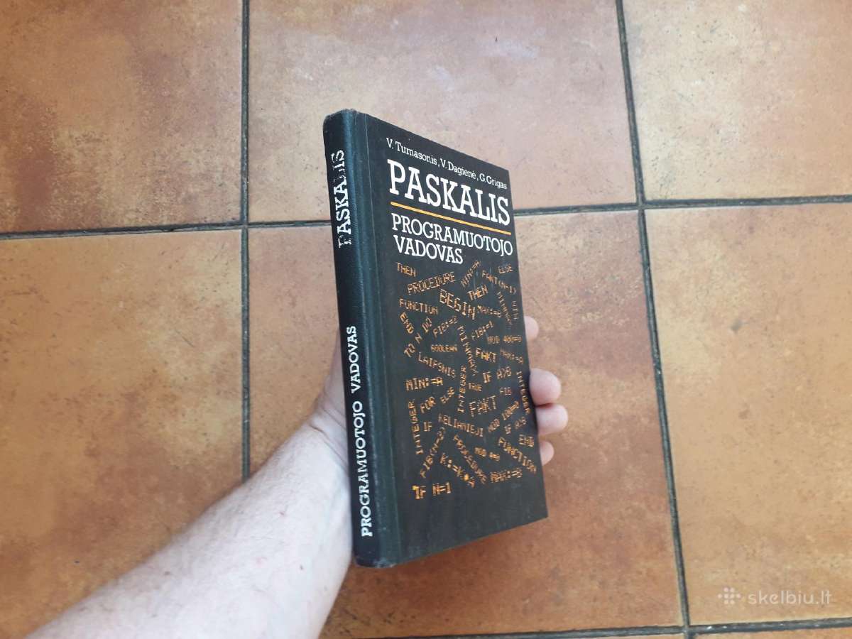 "Paskalis. Programuotojo vadovas" 1990 metai