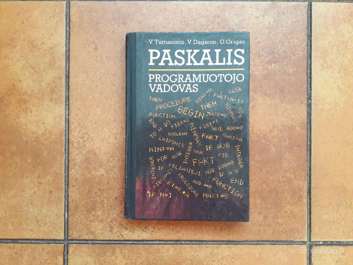 "Paskalis. Programuotojo vadovas" 1990 metai - nuotraukos Nr. 2