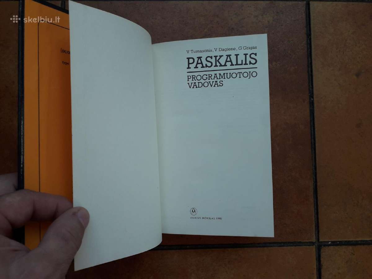 "Paskalis. Programuotojo vadovas" 1990 metai - nuotraukos Nr. 3