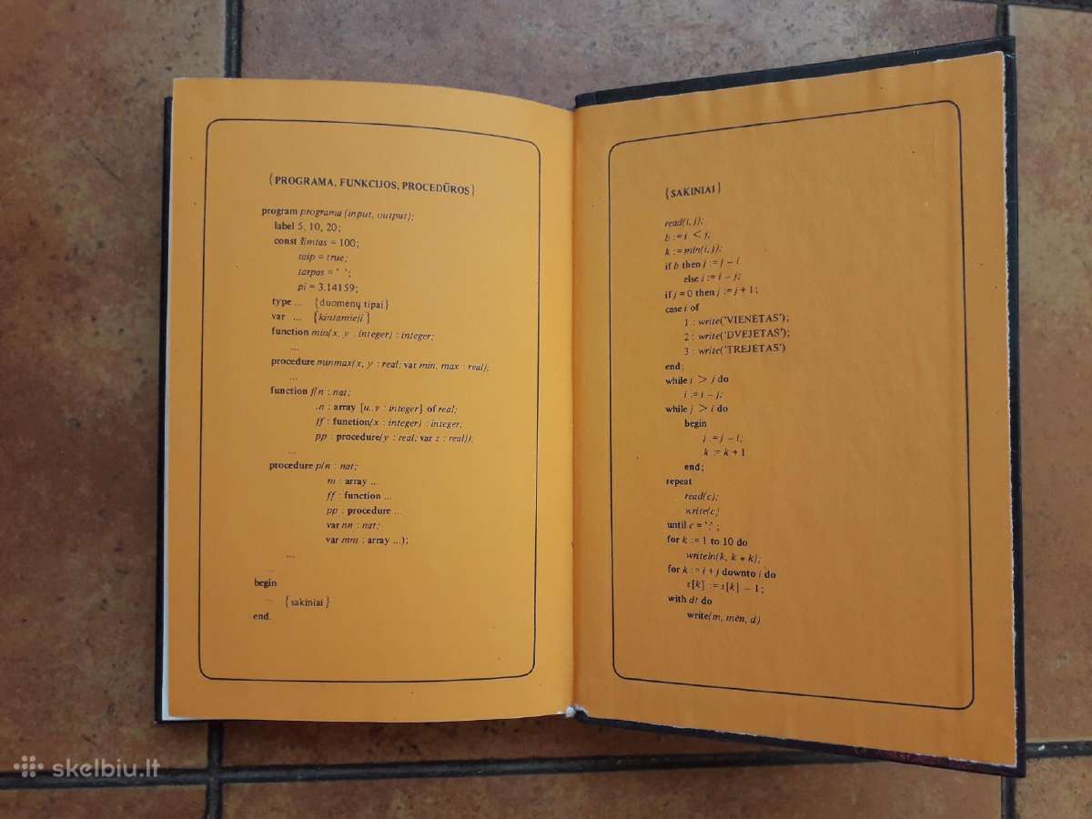 "Paskalis. Programuotojo vadovas" 1990 metai - nuotraukos Nr. 9
