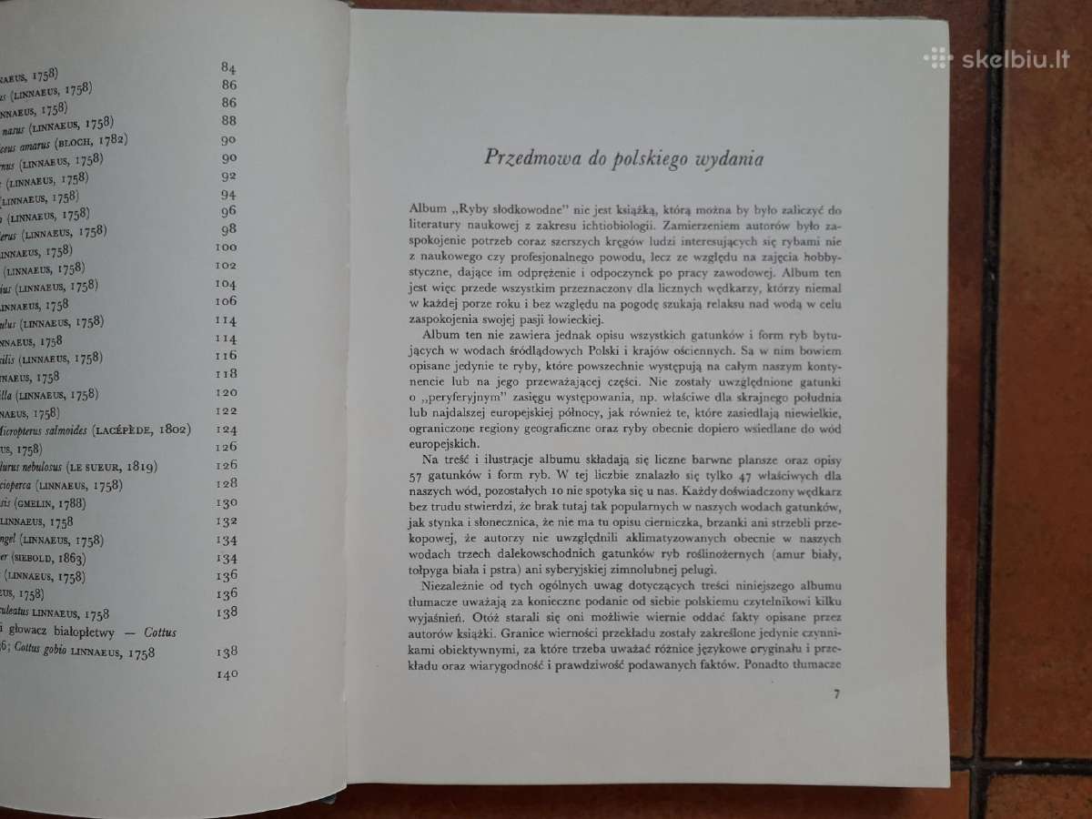 J. Holčik, J. Michalik "Ryby slodkowodne" 1971 m. - nuotraukos Nr. 7