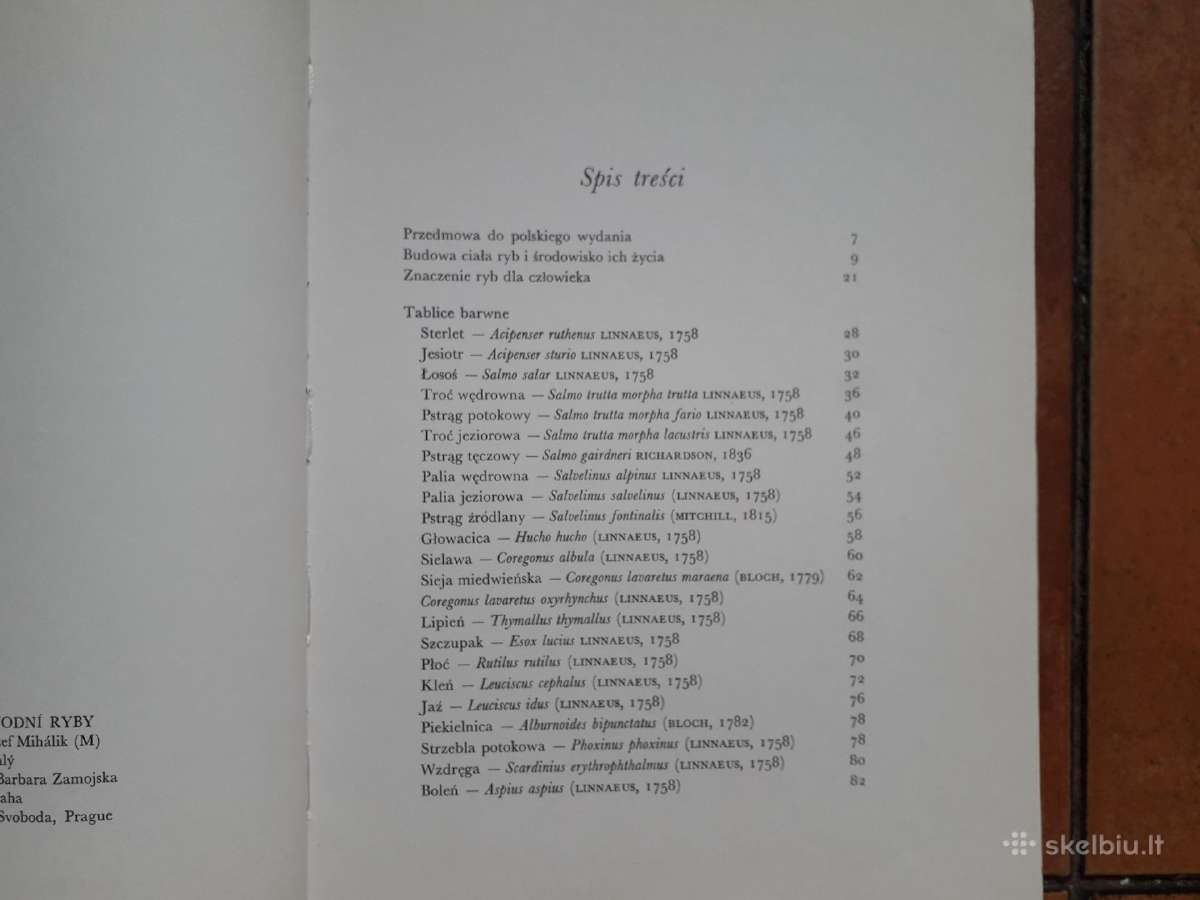 "Gėlavandenės žuvys" lenkų kalba 1971 metai - nuotraukos Nr. 5