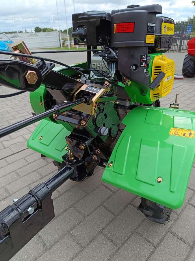 Motoblokas Bizon 3 pavaros! Gausi komplektacija! - nuotraukos Nr. 4