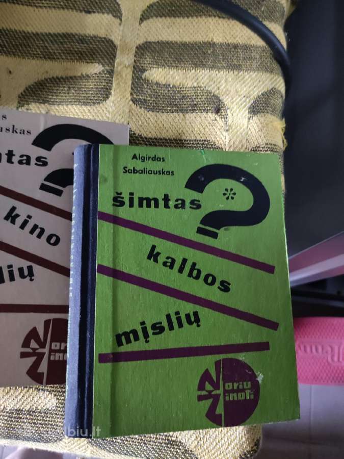 Šimtas knygos, kino ir kalbos mįslių
