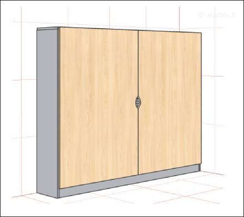 Dvigulė lova 160x200 su stalčiais, čiužinys Lonas - nuotraukos Nr. 4