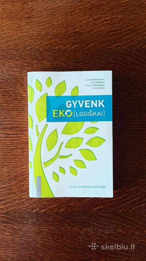 Parduodu knyga"gyvenk Ekologiškai"