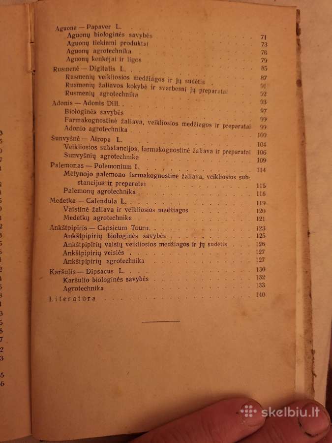 Vaistiniai - techniniai augalai - nuotraukos Nr. 5