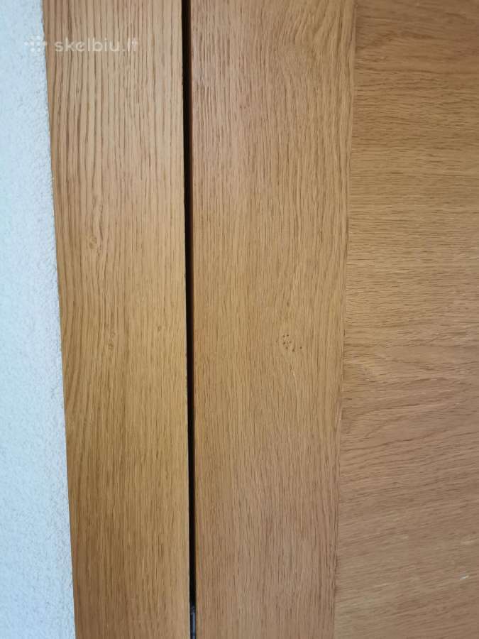 Ąžuolo lukšto vidaus durys 2vnt - nuotraukos Nr. 2