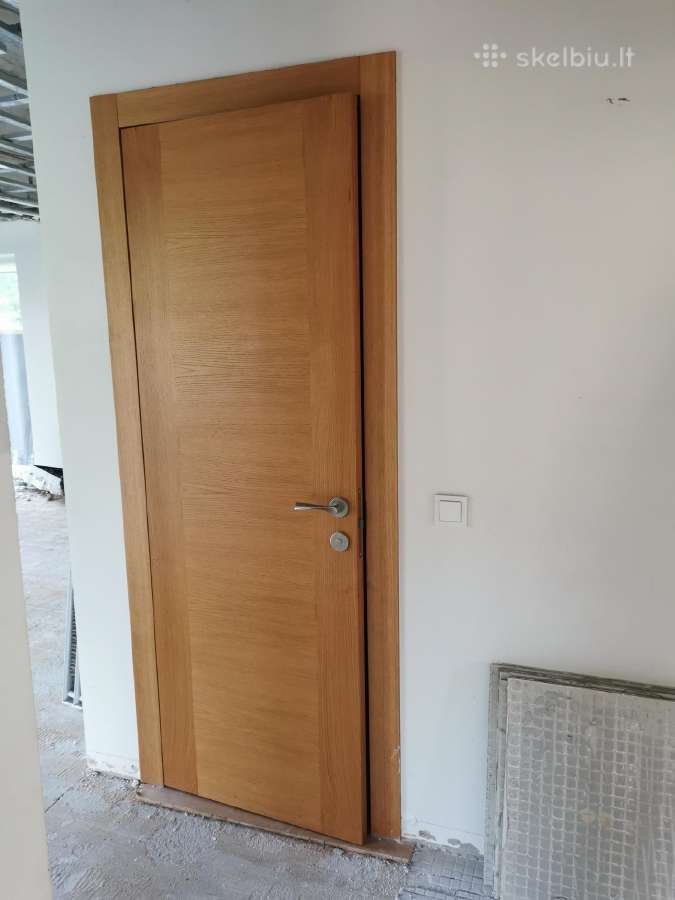 Ąžuolo lukšto vidaus durys 2vnt - nuotraukos Nr. 6