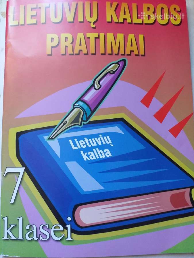 Lietuvių kalbos pratimai 7 klasei