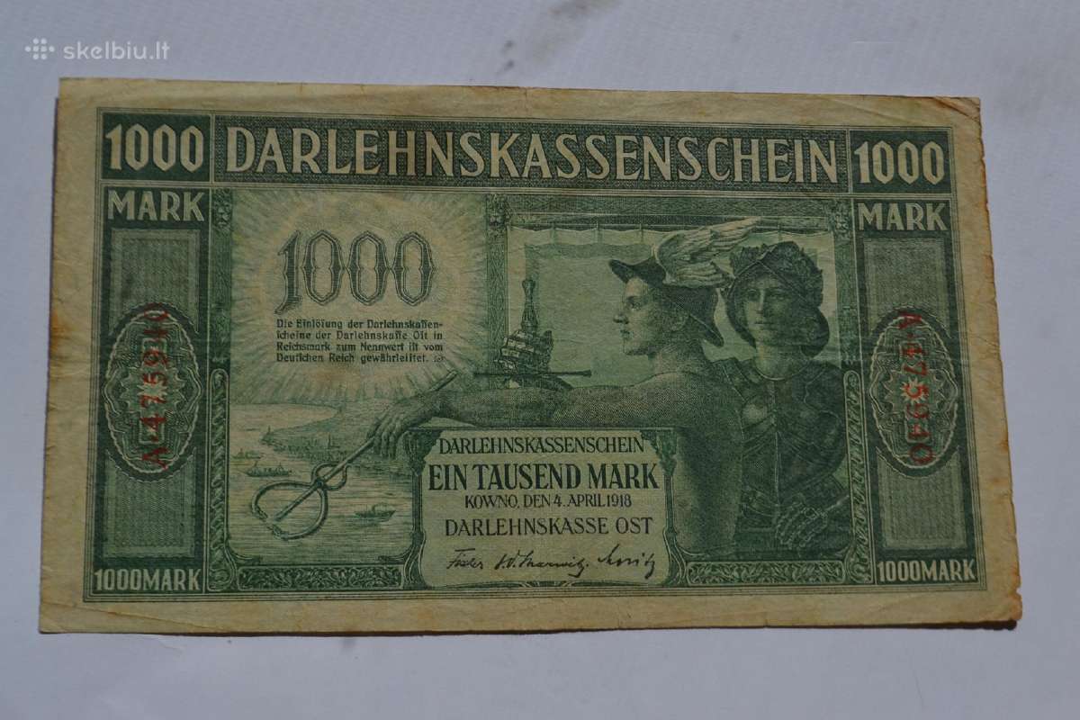 1918 m. 1000 Ost Markiu Kaunas
