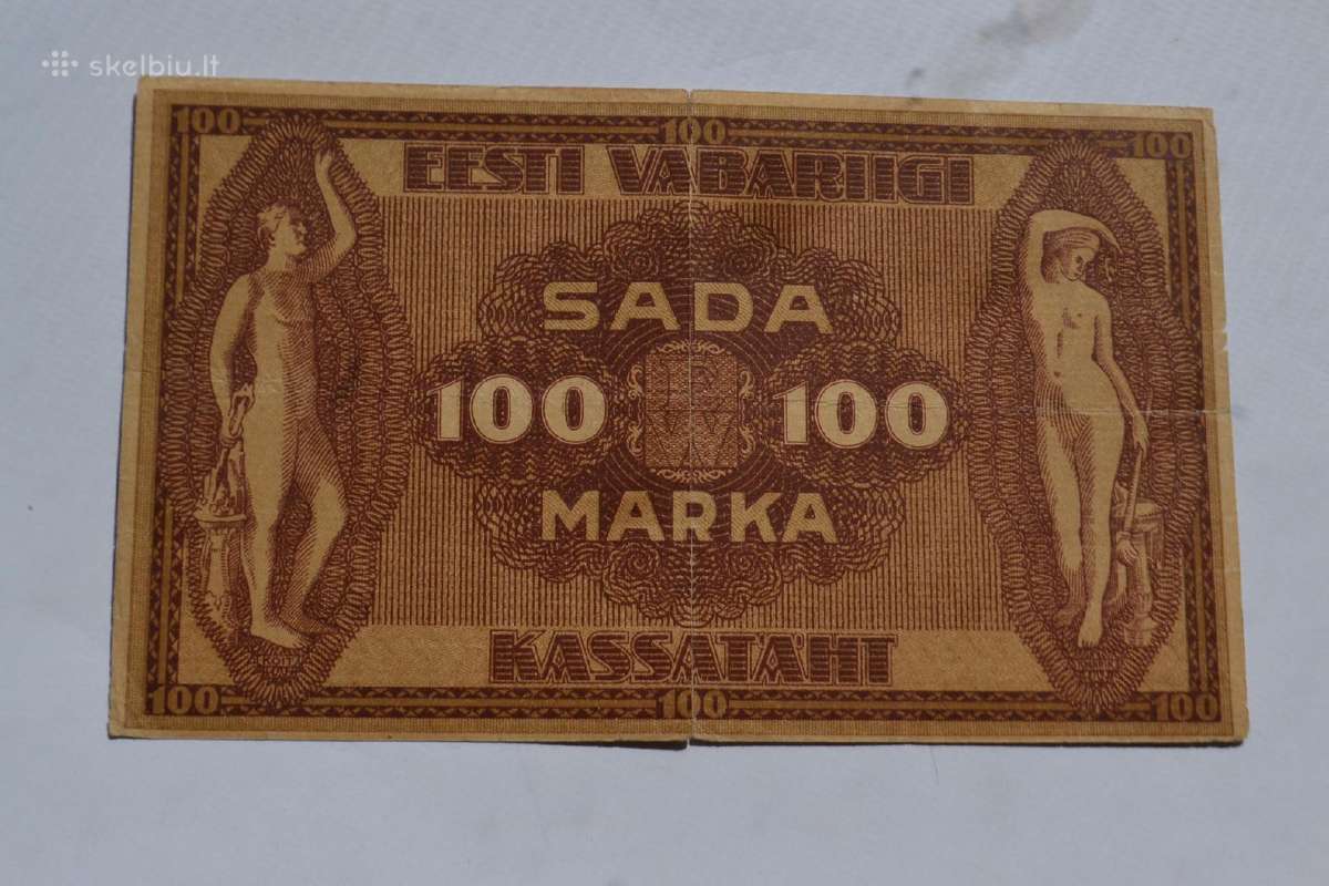 Estija 100 markiu 1919 m.retas - nuotraukos Nr. 2