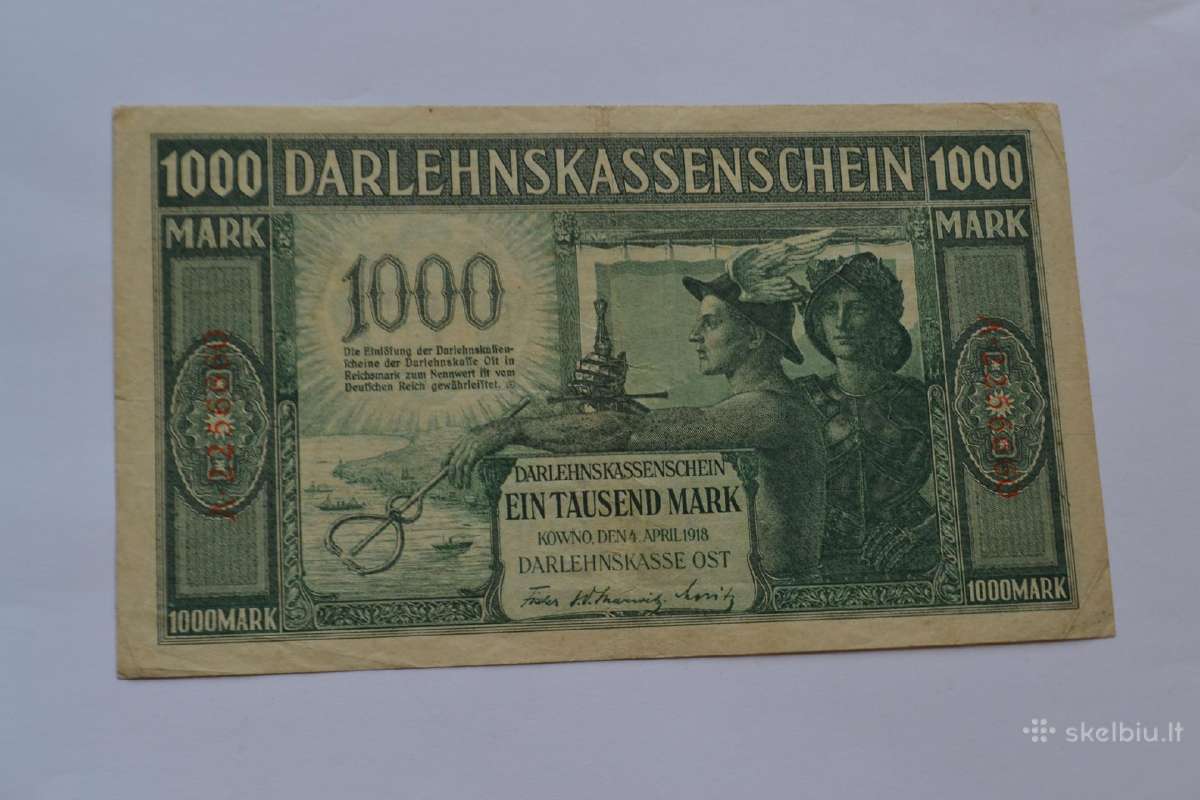 1918 m. 1000 Ost Markiu Kaunas