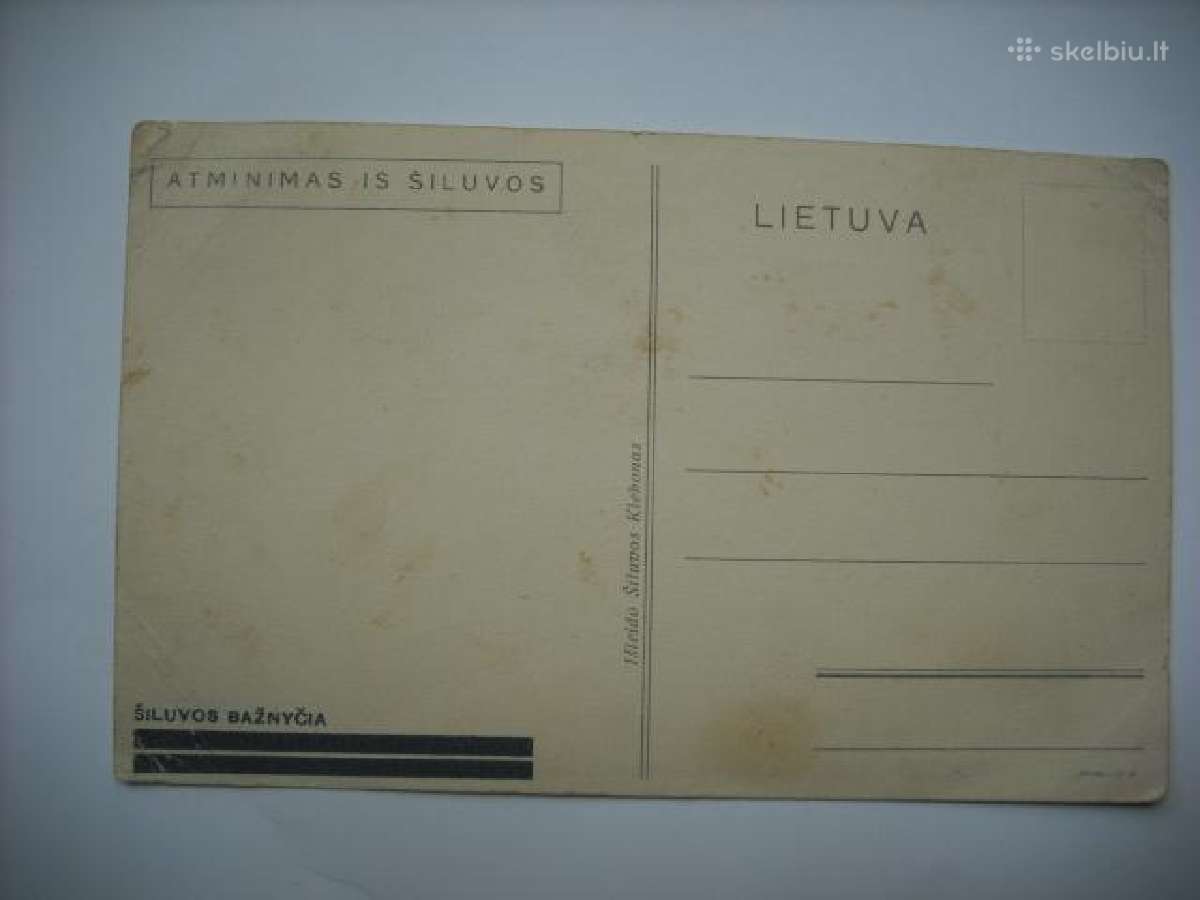 Tarpukario atvirutes,nuotraukos - nuotraukos Nr. 2