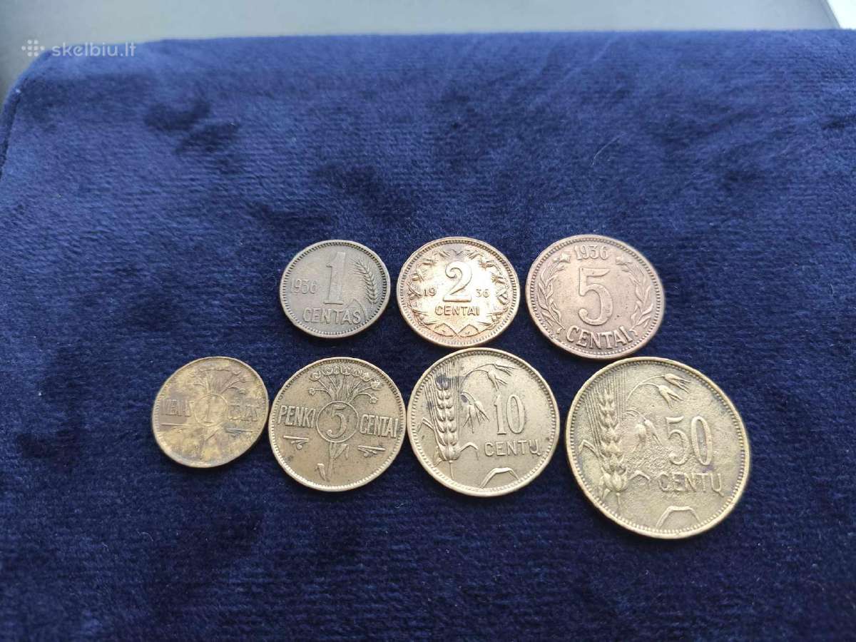 Lietuvos tarpukario monetu rinkinukas
