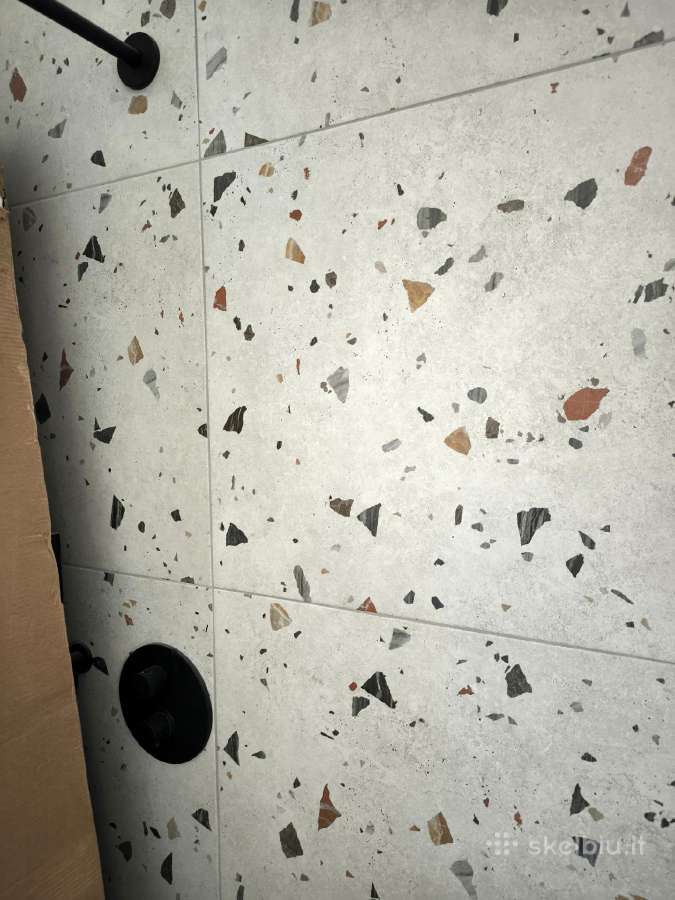 Akmens Masės Grindinė Plytelė “Sonar White 66x66 - nuotraukos Nr. 3