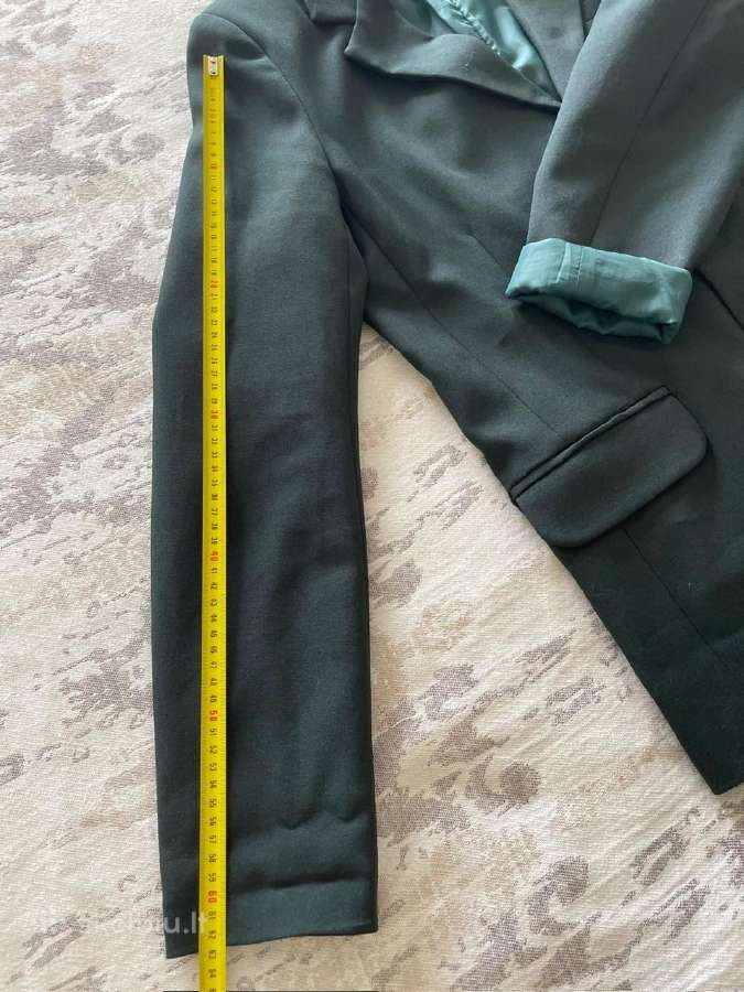 Mokyklinis uniformos švarkas, žalia - nuotraukos Nr. 6