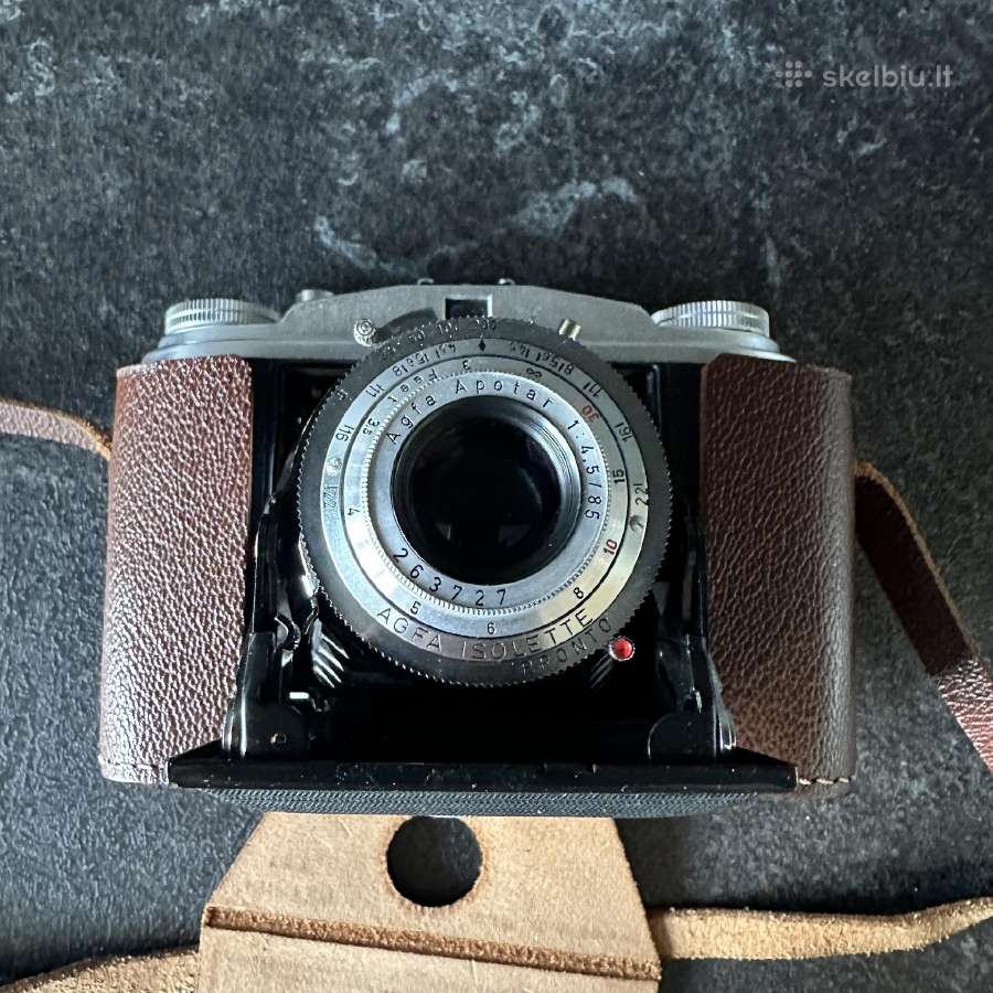 Agfa Isolette II vidutinio formato foto aparatas - nuotraukos Nr. 6