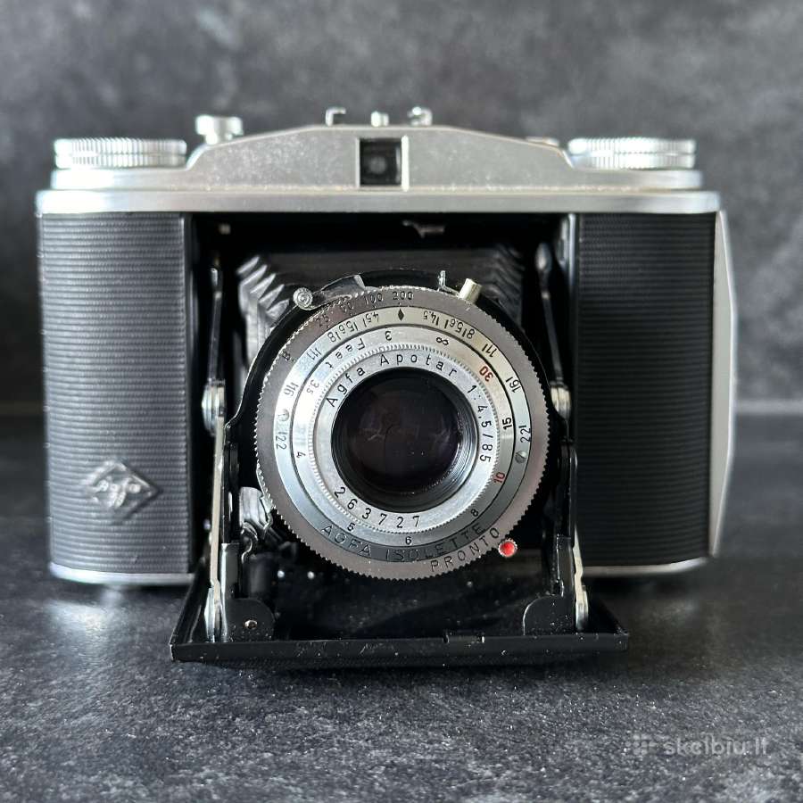 Agfa Isolette II vidutinio formato foto aparatas - nuotraukos Nr. 7