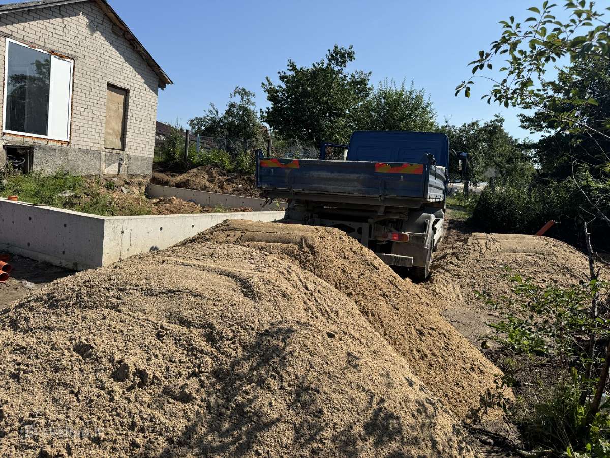 1-15kubu Žvyras Skalda Smelis Juodžemis - nuotraukos Nr. 9