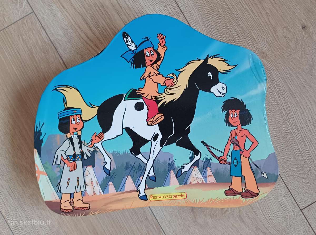 Dėlionė (puzzle) Yakari 74 det. - nuotraukos Nr. 2