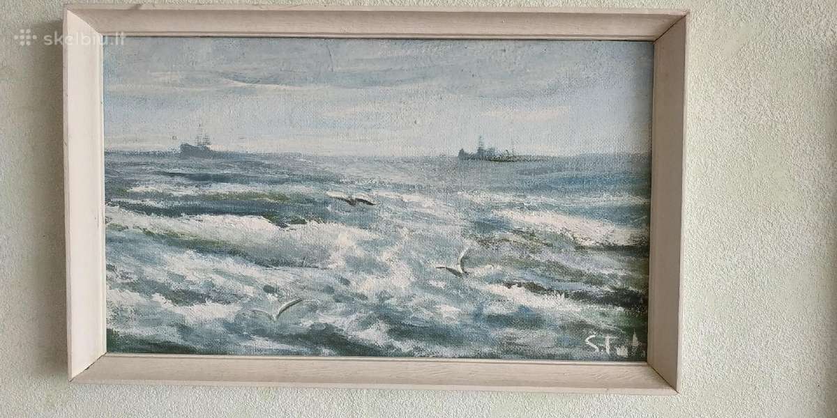Paveikslas, tapytas ant kartono