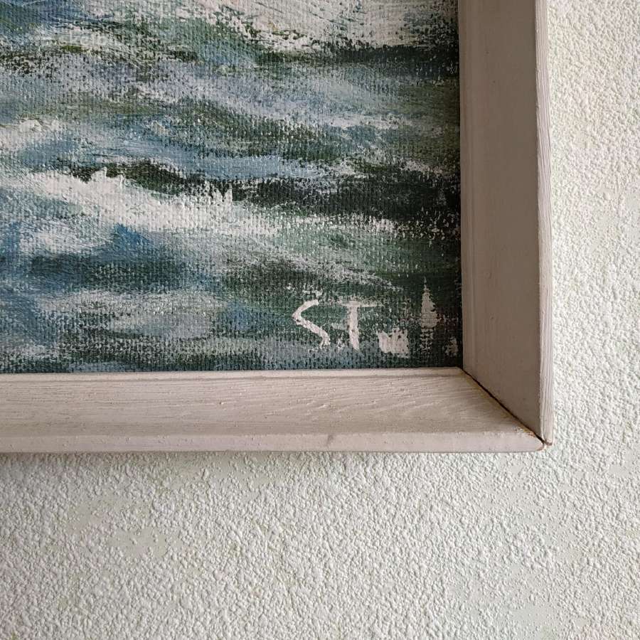 Paveikslas, tapytas ant kartono - nuotraukos Nr. 2