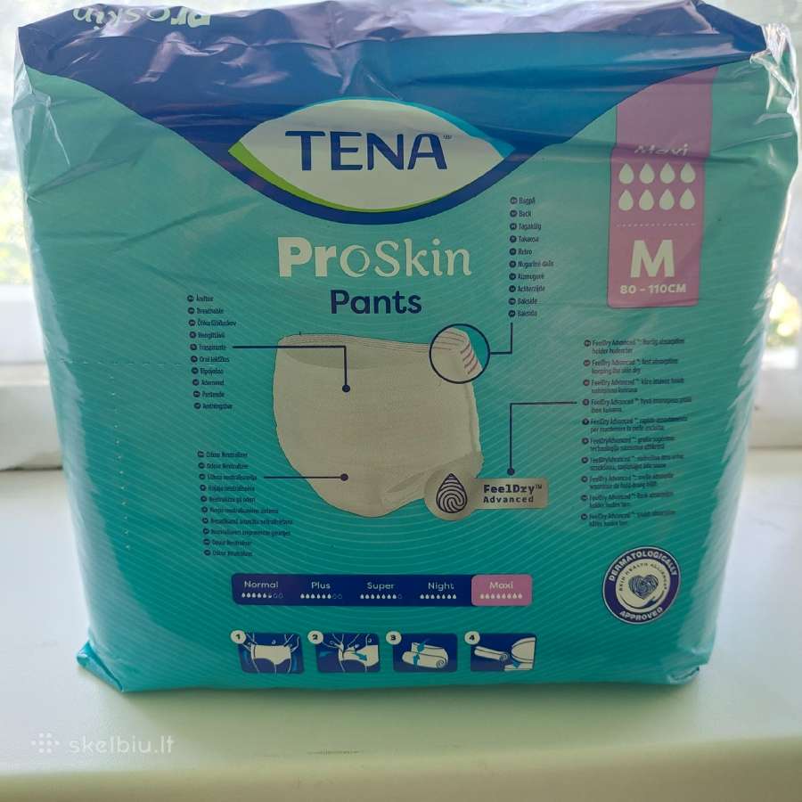 Sauskelnės kelnaitės Tena Pants. M ir L dydziai. - nuotraukos Nr. 4