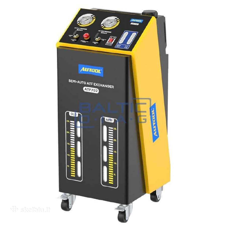 Automatinės pavarų dėžės alyvos keitimo stotelė