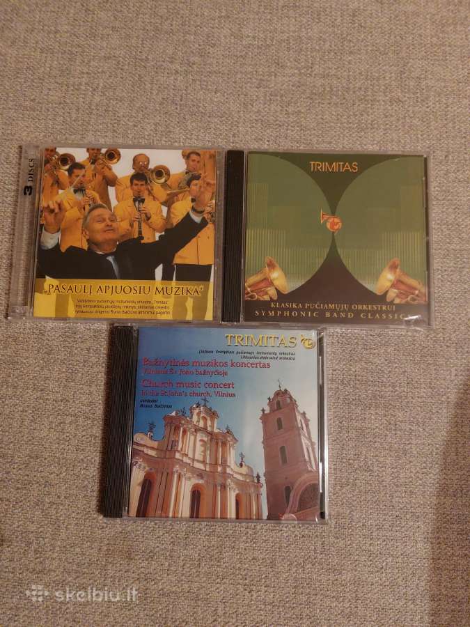 Pučiamųjų instrumentų orkestro „Trimitas" CD