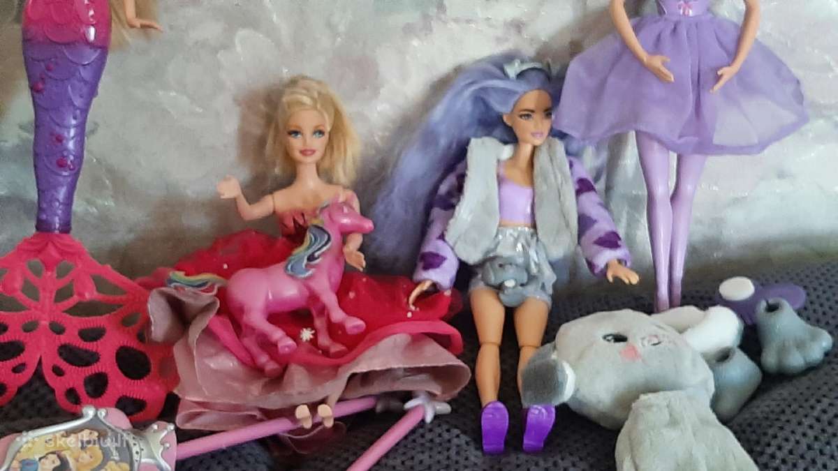 Barbie cutie reveal su visais priedais balerina un