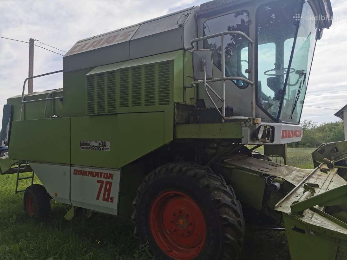 Kombainas Claas Domionator 78s Ardomas Dalimis - nuotraukos Nr. 4