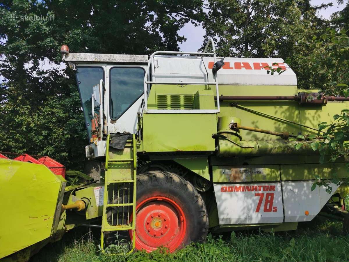 Kombainas Claas Domionator 78s Ardomas Dalimis - nuotraukos Nr. 7