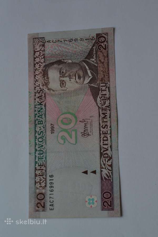 20 litu 1997 m.eac