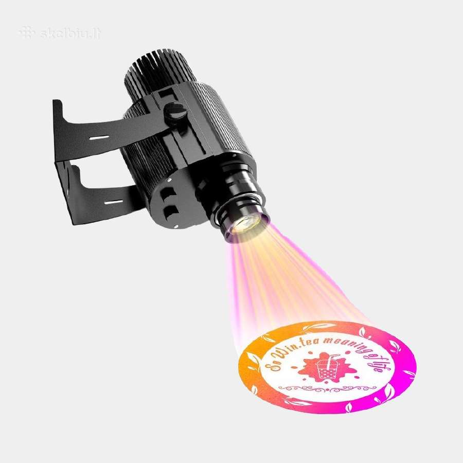 100w LED atsparus vandeniui Logo prožektorius - nuotraukos Nr. 4