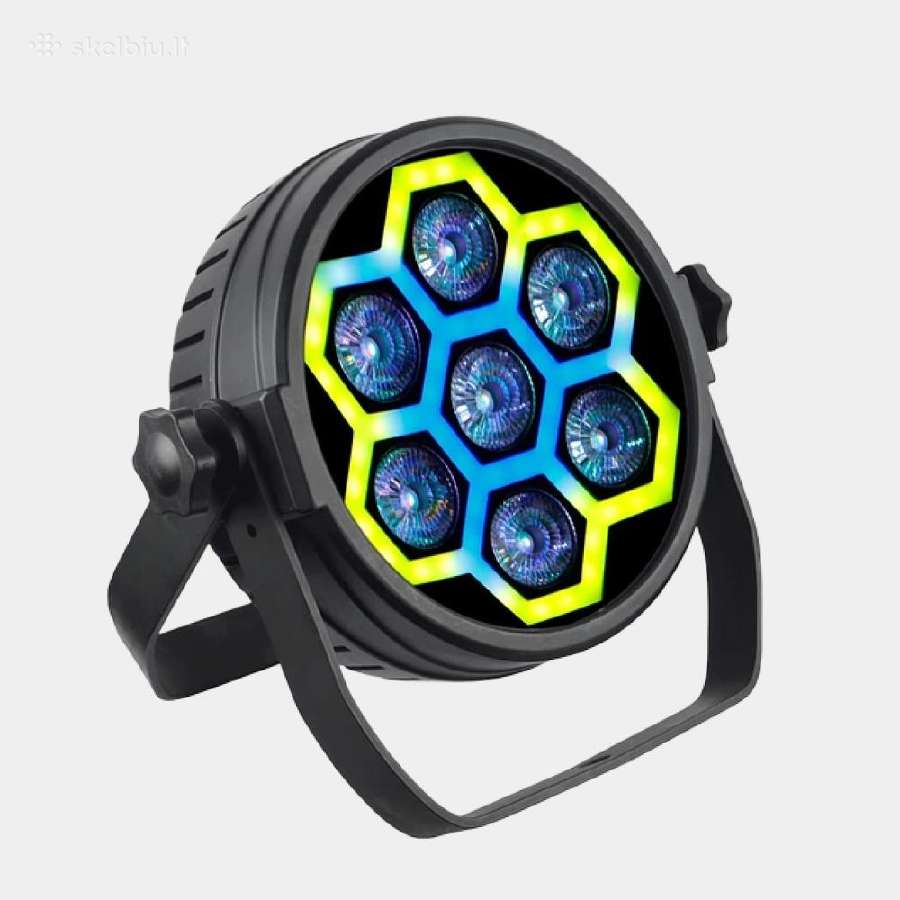 LED Par Prožektorius 7x10w+smd
