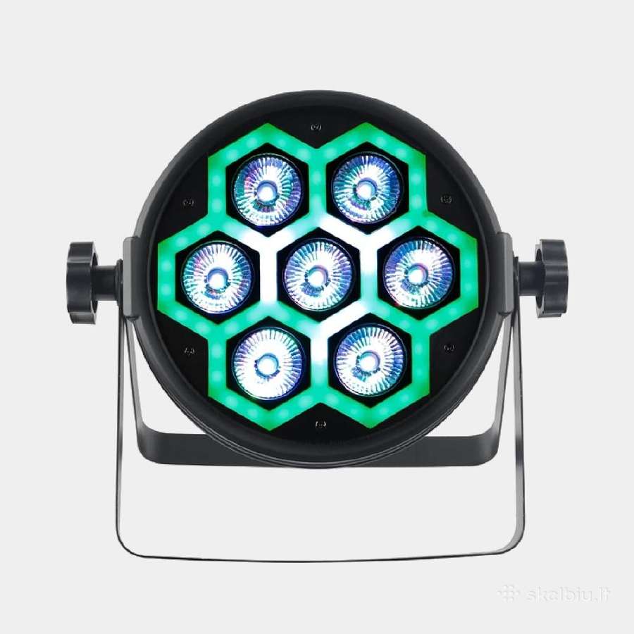 LED Par Prožektorius 7x10w+smd - nuotraukos Nr. 5
