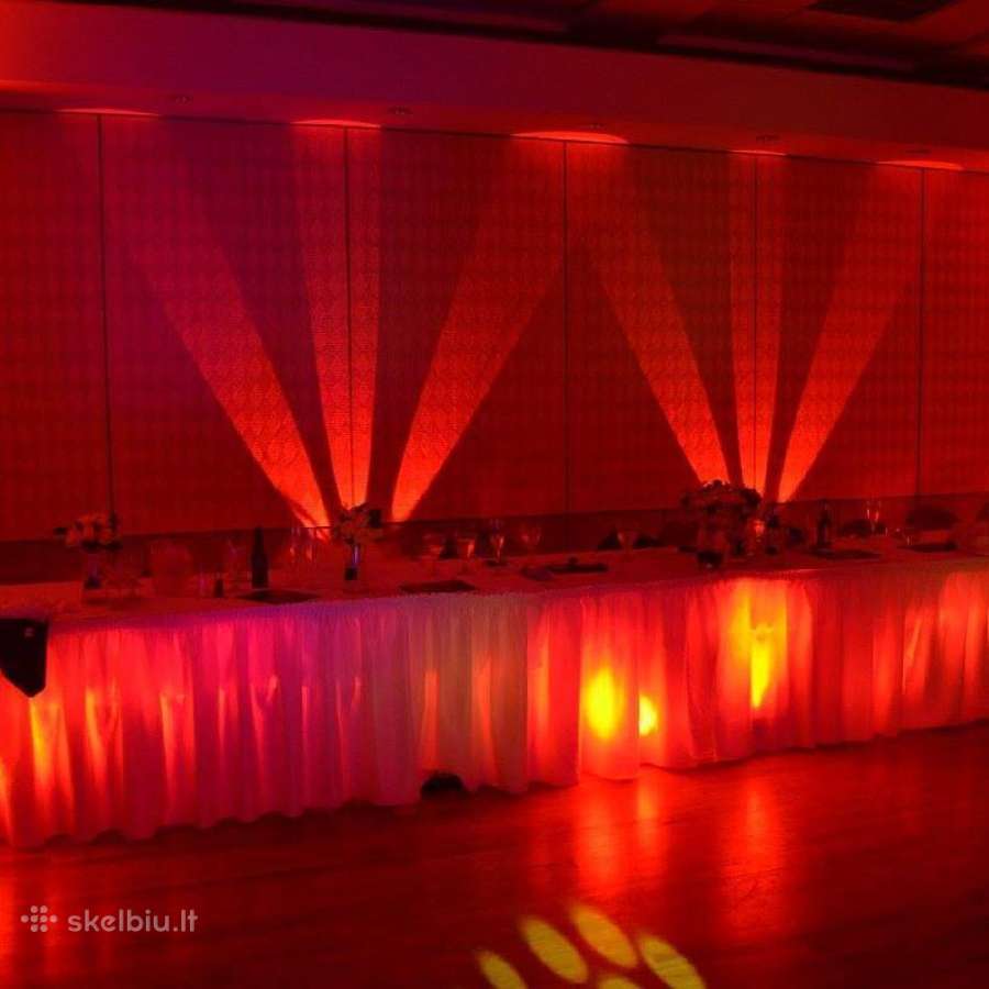 LED Tri-beam Rgba belaidis akum. šviestuvas - nuotraukos Nr. 4