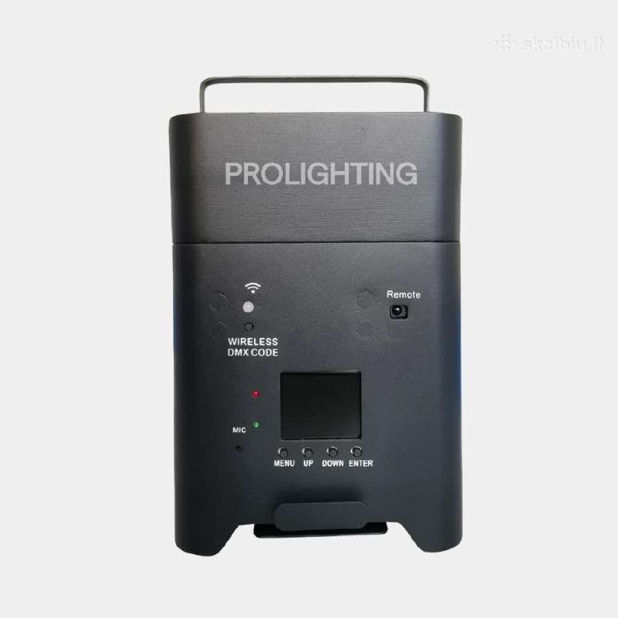 Prolighting LED Par 6x18 Rgbw Uv 6in1 Dmx belaidis