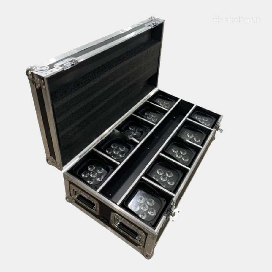 Prolighting LED Par 6x18 Rgbw Uv 6in1 Dmx belaidis - nuotraukos Nr. 6