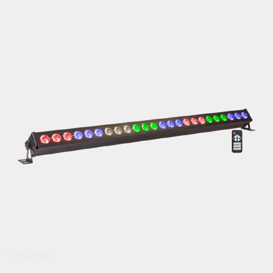D24-1 LED Rgbw 24x4w Prožektorius su nuot. valdymu