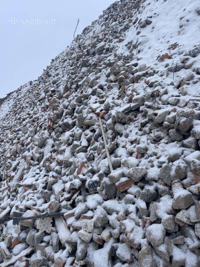 Smelis žvyras skalda Maltas betonas juodžiamis - nuotraukos Nr. 4
