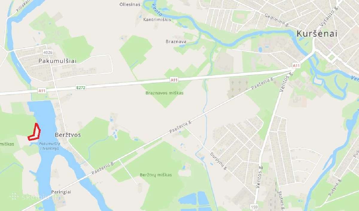 1,08 ha sklypas su ežero pakrante prie Kuršėnų - nuotraukos Nr. 2