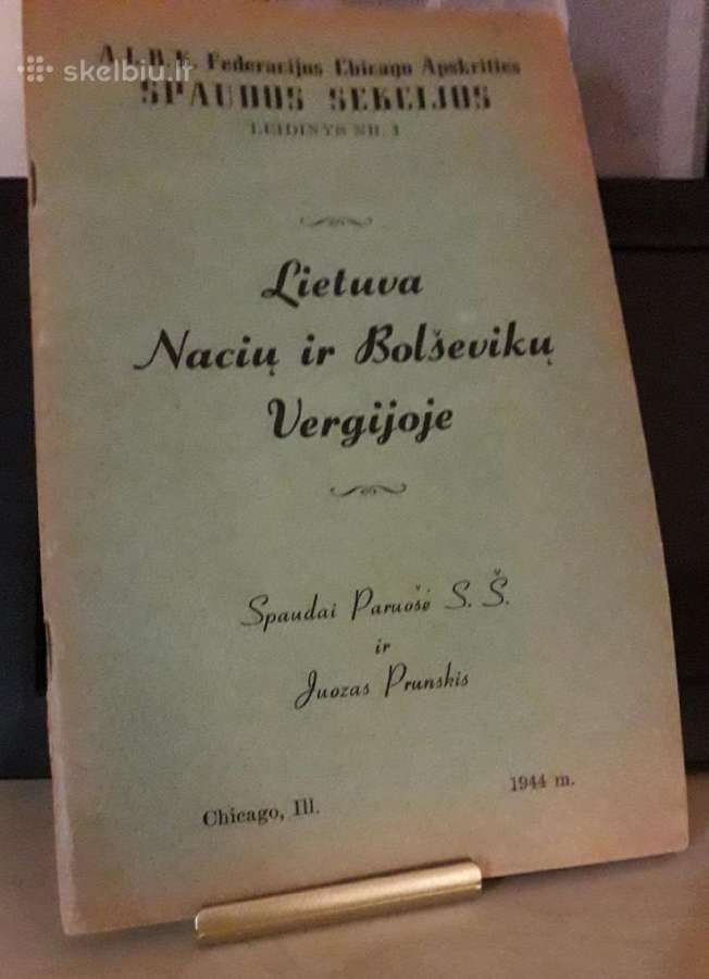 J.prunskis. Lietuva nacių ir bolševikų vergijoje