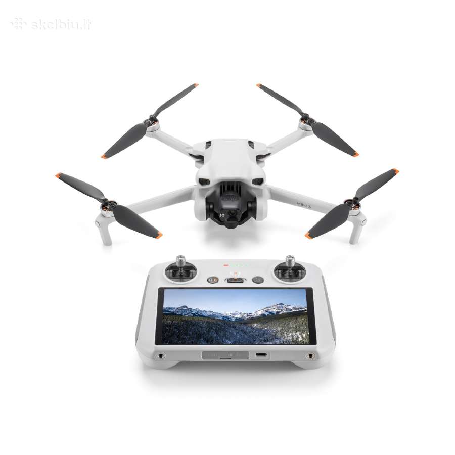 Dji Mini 3 dronas su RC pultu 499 € Jau Turime - Skelbiu.lt