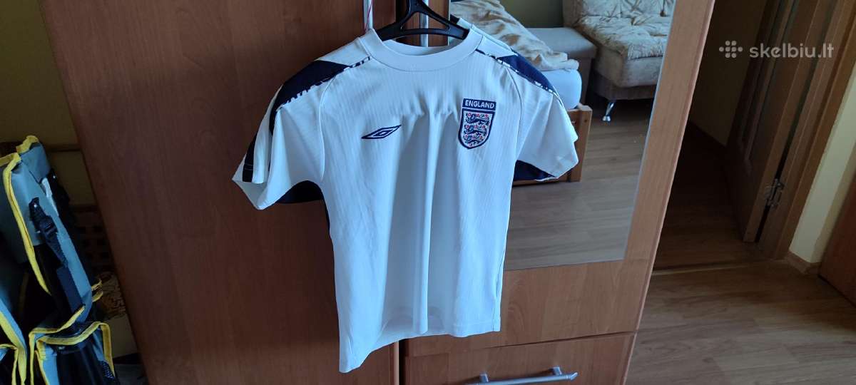 Umbro Anglijos futbolo marškinėliai 10-11 metų