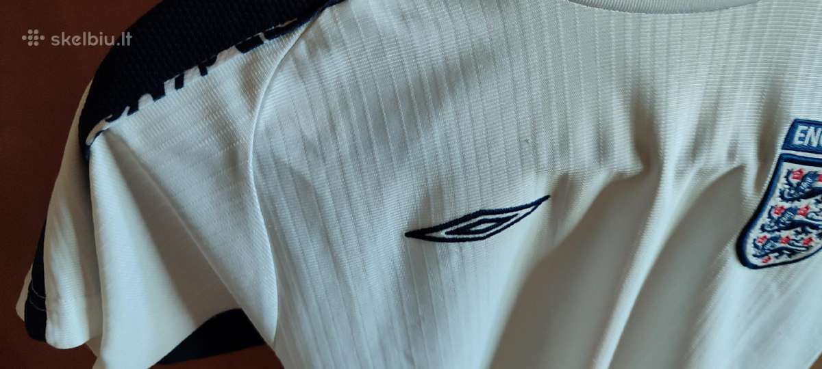 Umbro Anglijos futbolo marškinėliai 10-11 metų - nuotraukos Nr. 3